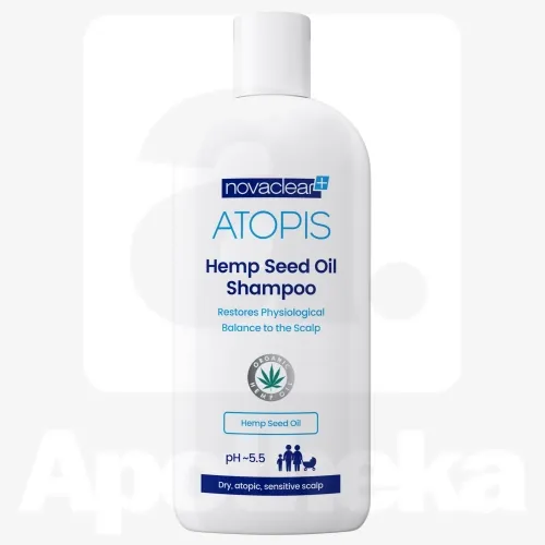 NOVACLEAR ATOPIS SHAMPOON ORGAANILISE KANEPISEEMNEÕLI 250ML