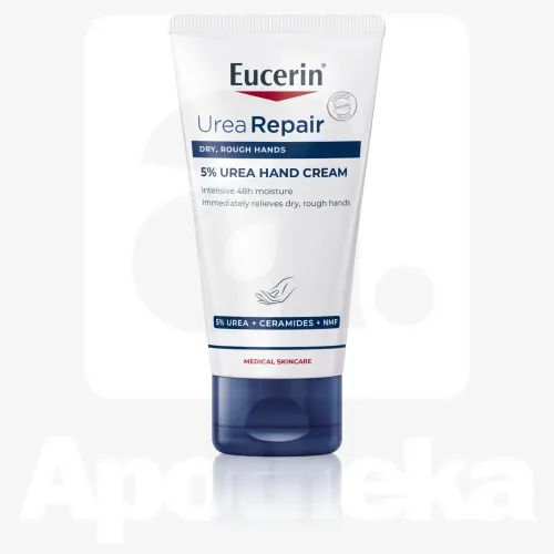 EUCERIN UREAREPAIR KÄTEKREEM 5% UREA 75ML