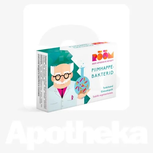 RÕÕM PIIMHAPPEBAKTERID KAPSLID N15