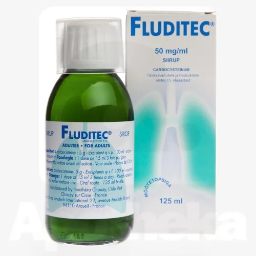 FLUDITEC SIR 50MG/ML 125ML