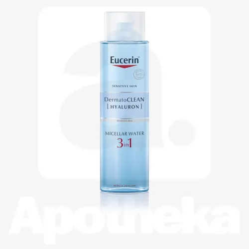 EUCERIN DERMATOCLEAN MITSELLAARVESI TUNDLIKULE NAHALE 400ML
