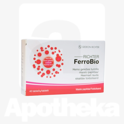 RICHTER FERROBIO TBL 18MG N40