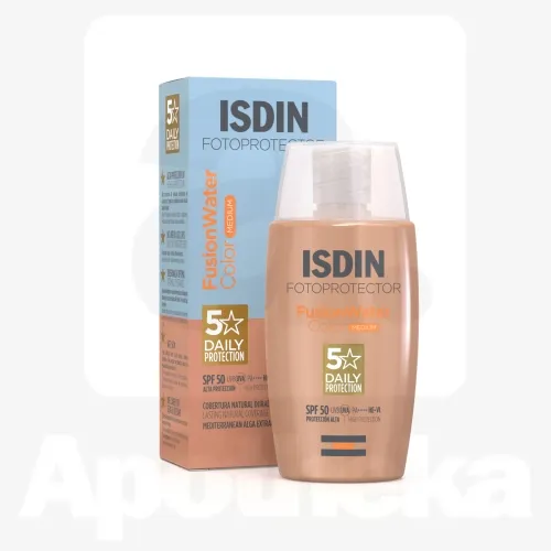 ISDIN SUN PÄIKESEKAITSEEMULSIOON TOONITUD MEDIUM SPF50 50ML