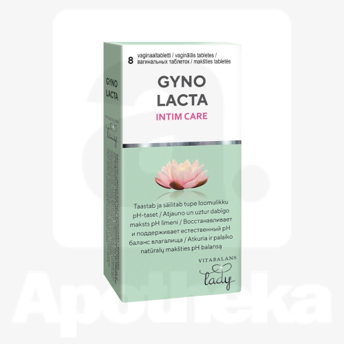 GYNOLACTA VAGINAALTABLETT 50MG N8