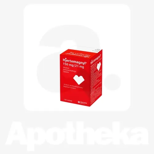 HJERTEMAGNYL TBL 150MG+21MG N100