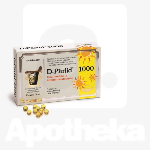 D-PÄRLID 1000 KAPSLID N120