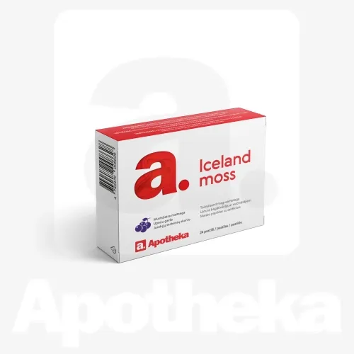 A. ICELAND MOSS THROAT PASTILLES N24