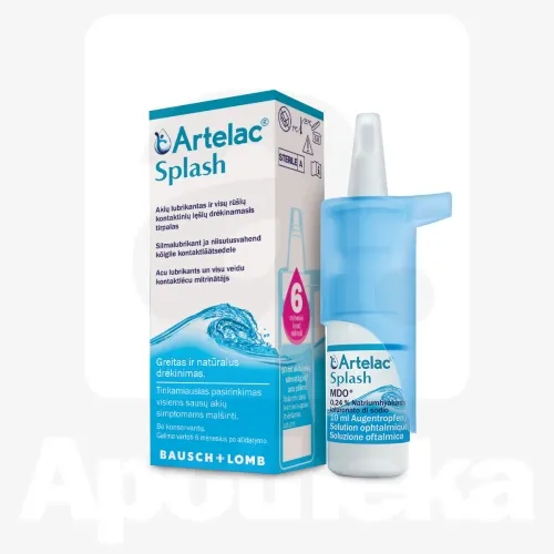 ARTELAC SPLASH SILMATILGAD 10ML