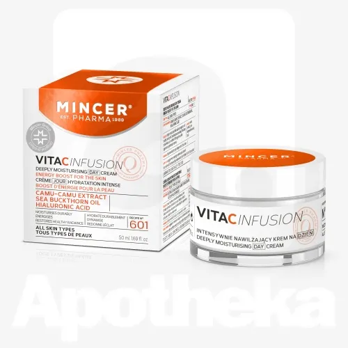 MINCER PHARMA VITA C PÄEVAKREEM SÜGAVALT NIISUTAV 50ML
