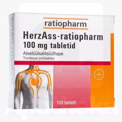 HERZASS-RATIOPHARM 100MG TBL 100MG N100