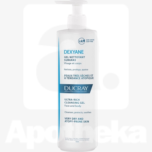 DUCRAY DEXYANE PESEMISGEEL VÄGA KUIVALE NAHALE 400ML