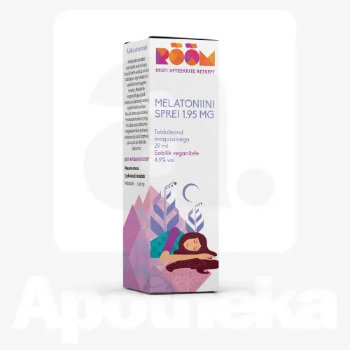 RÕÕM MELATONIINI SPREI 1,95MG 29ML