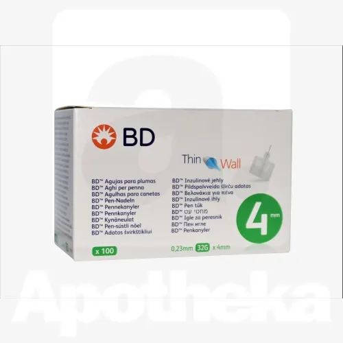 INSULIININÕELAD BD PEN-NÕEL 32G (0,23X4MM) N100