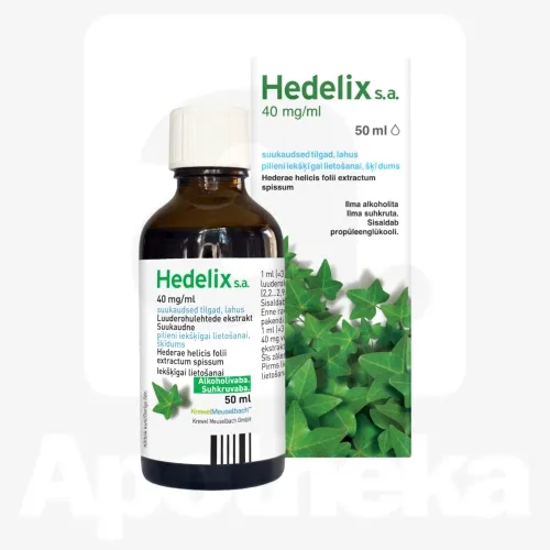 HEDELIX S.A. SUUKAUDSED TILGAD 40MG/ML 50ML