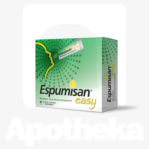 ESPUMISAN EASY SUUS LAH GRAANULID 125MG N14