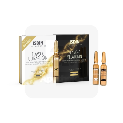 ISDIN FLAVO-C AMPULLID ÖÖ&PÄEV 2ML N2+N2