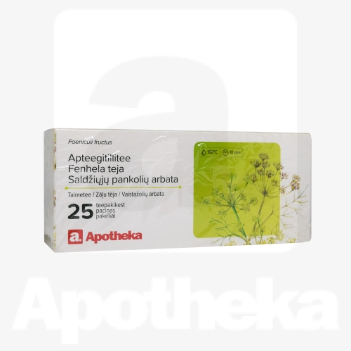 A. APTEEGITILLITEE (FOENICULI FRUCTUS) 1,5G N25
