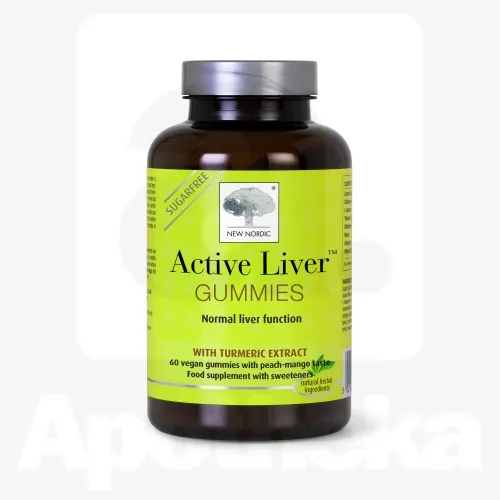 NEW NORDIC ACTIVE LIVER GUMMIES N60