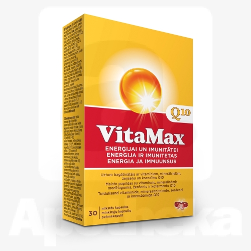 VITAMAX Q10 KAPSLID N30