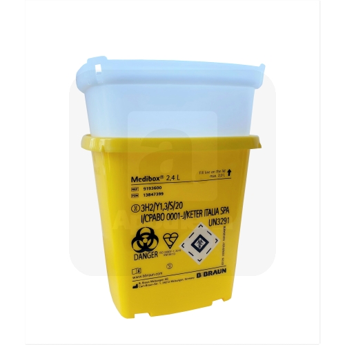 MEDIBOX® TERAVATE JÄÄTMETE KONTEINER 2,4L
