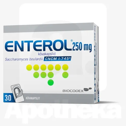 ENTEROL CAPS 250MG N30