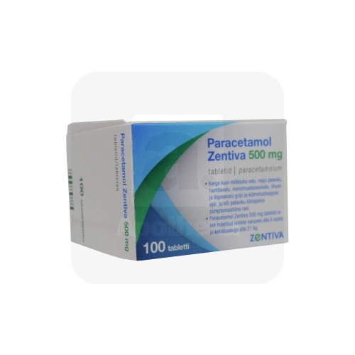 PARACETAMOL ZENTIVA TBL 500MG N100