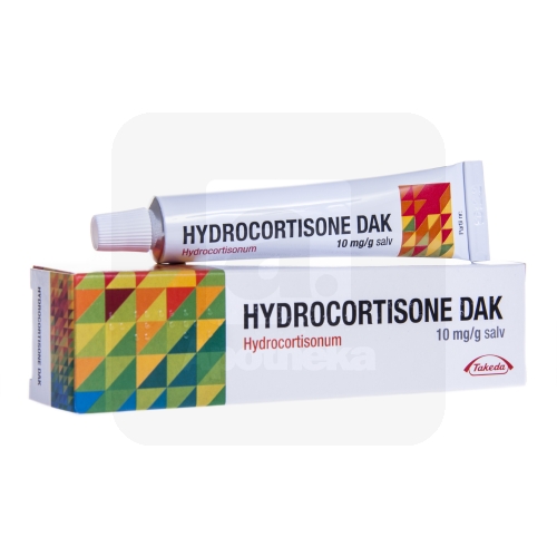 HYDROCORTISONE DAK SALV 10MG/G 10G