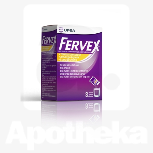 FERVEX 500+25+200MG N8 SUUKAUDSE LAHUSE GRAANULID