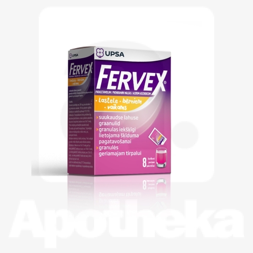 FERVEX 280+10+100MG N8 SUUKAUDSE LAHUSE GRAANULID