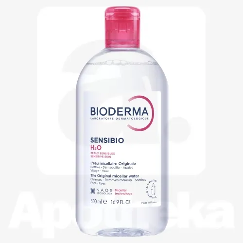 BIODERMA SENSIBIO H2O MITSELLAARVESI TUNDLIKULE NAHALE 500ML