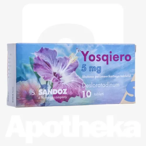 YOSQIERO TBL 5MG N10