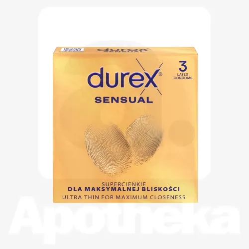DUREX KONDOOMID SENSUAL N3