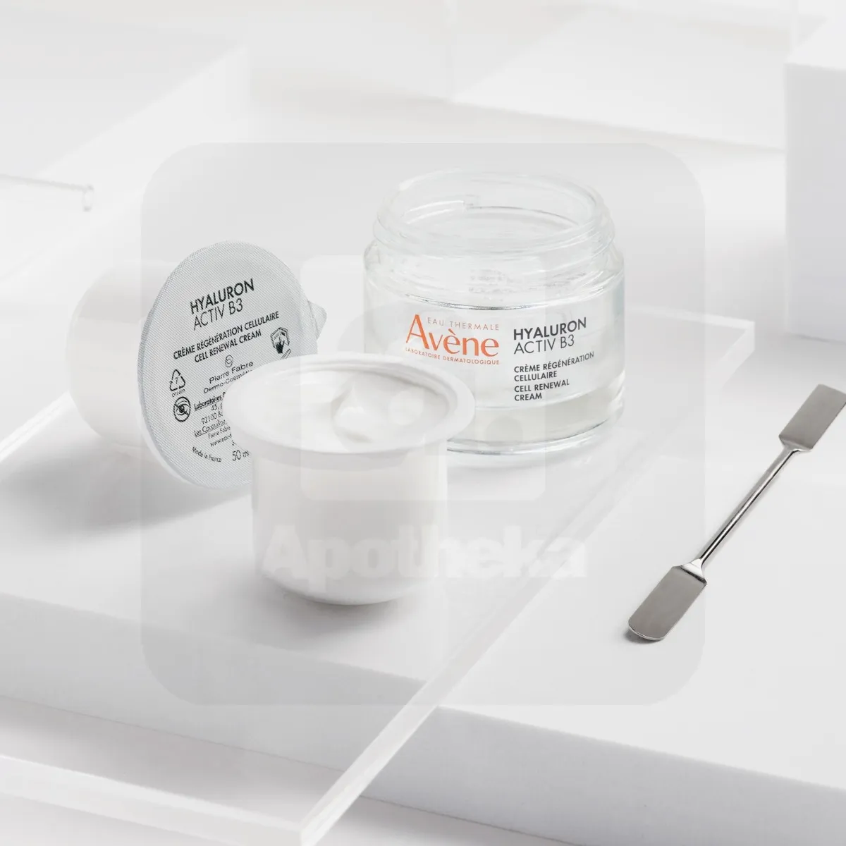 AVENE HYALURON ACTIV B3 NÄOKREEM TÄITEPAKEND 50ML - Tootepilt 2