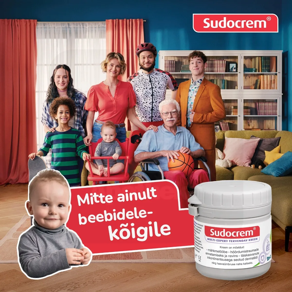 SUDOCREM MULTI-EXPERT KREEM 250G - Tootepilt 2