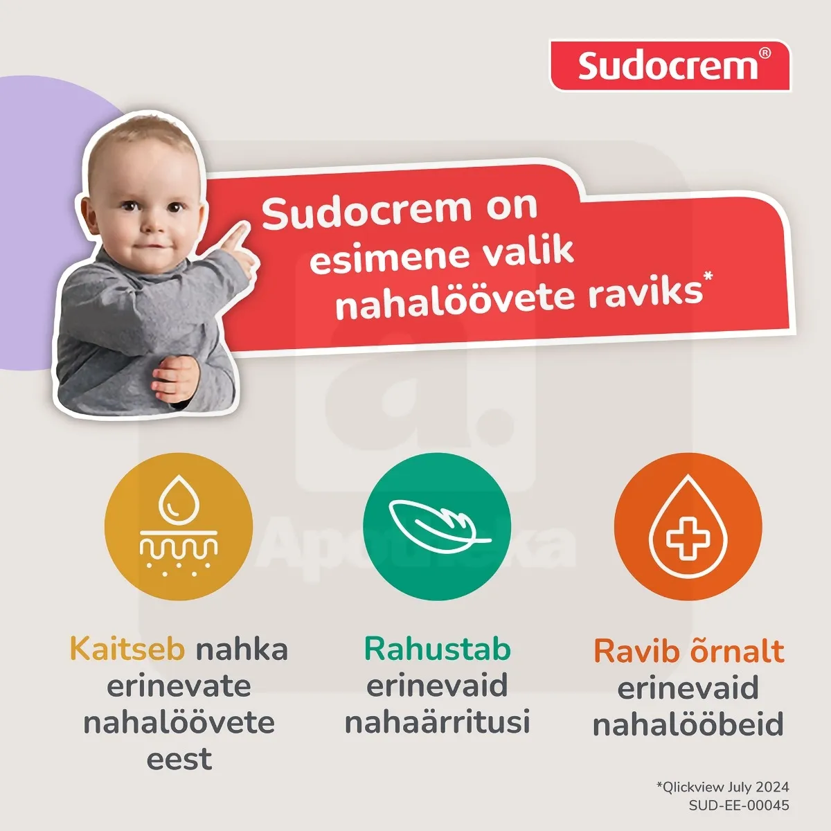 SUDOCREM MULTI-EXPERT KREEM 125G - Tootepilt 7