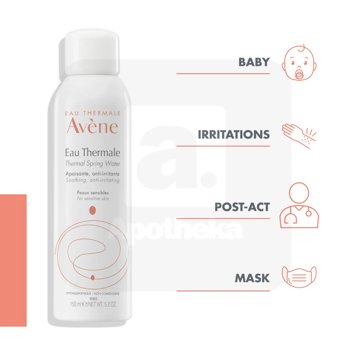 AVENE TERMAALVESI 150ML - Tootepilt 2