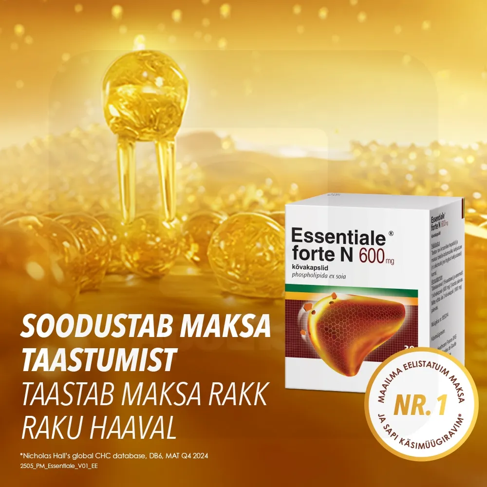 ESSENTIALE FORTE N CAPS 600MG N30 - Tootepilt 2