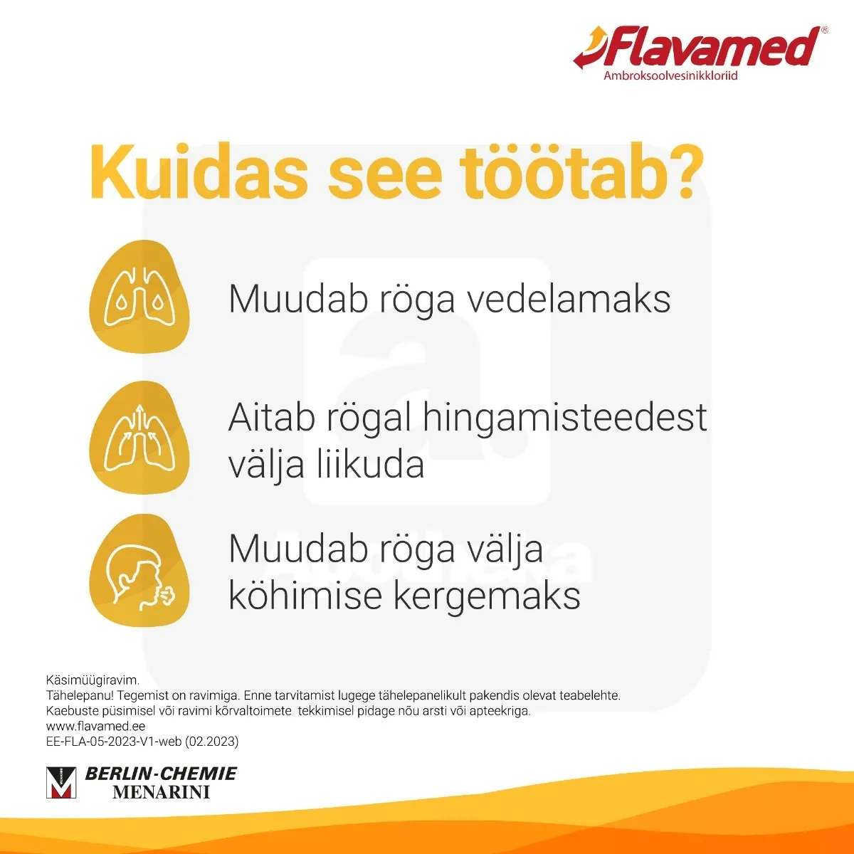 FLAVAMED VAARIKAS SUUKAUDNE LAHUS 3MG/ML 100ML - Tootepilt 3