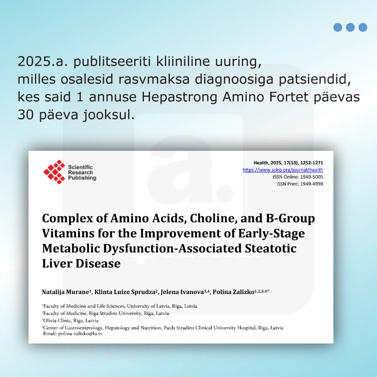 HEPASTRONG AMINO FORTE PULBER N15 - Tootepilt 3