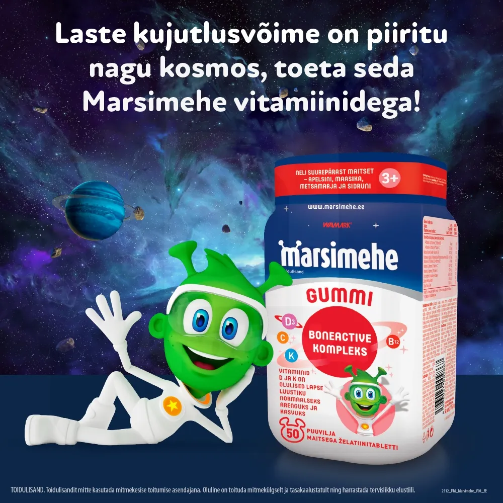 MARSIMEHE GUMMI BONEACTIVE KOMPLEKS N50 - Tootepilt 3