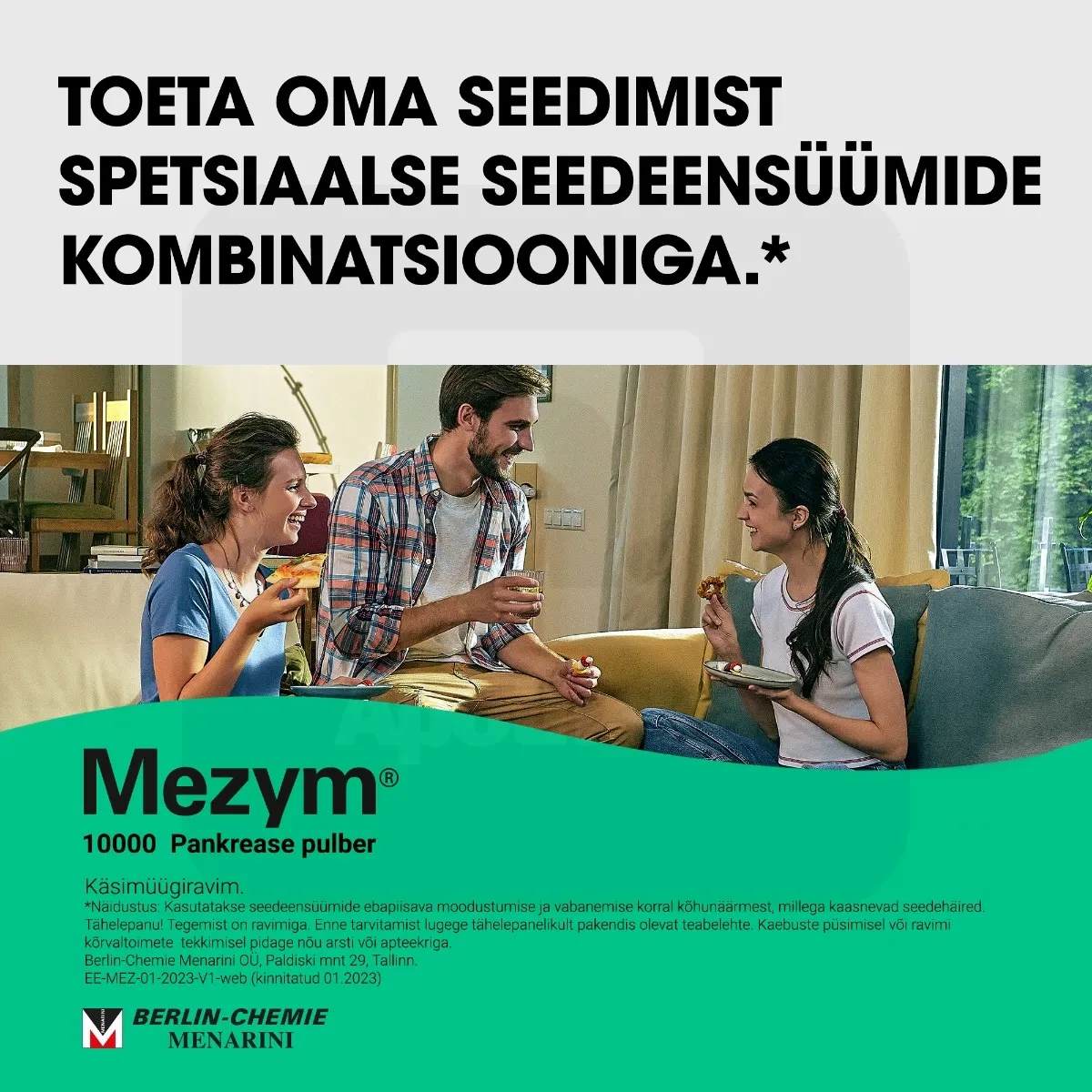 MEZYM 10 000 TBL 10000+7500+375TÜ N10 GASTRORESISTENTNE - Tootepilt 3