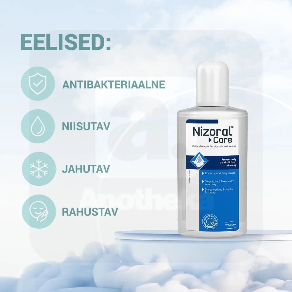 NIZORAL CARE SHAMPOON RASUSELE PEANAHALE 200ML - Tootepilt 3