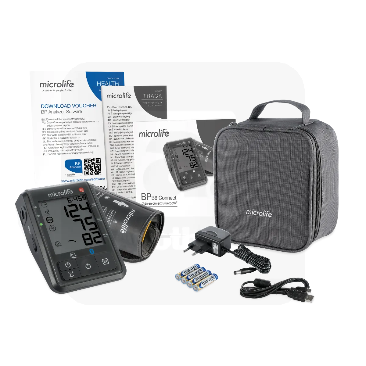 VERERÕHUAPARAAT MICROLIFE TÄISAUT BP B6 CONNECT ÕLAVARRELE - Tootepilt 2