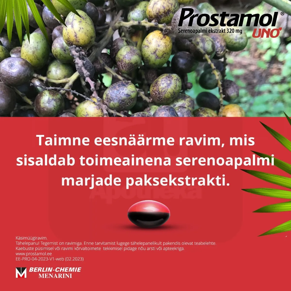 PROSTAMOL UNO PEHMEKAPSEL 320MG N30 - Tootepilt 3