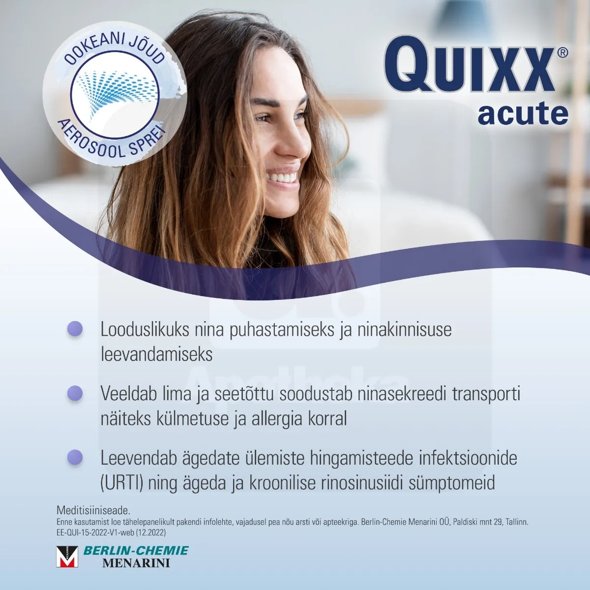 QUIXX ACUTE NASAL SPRAY 100ML - Tootepilt 4