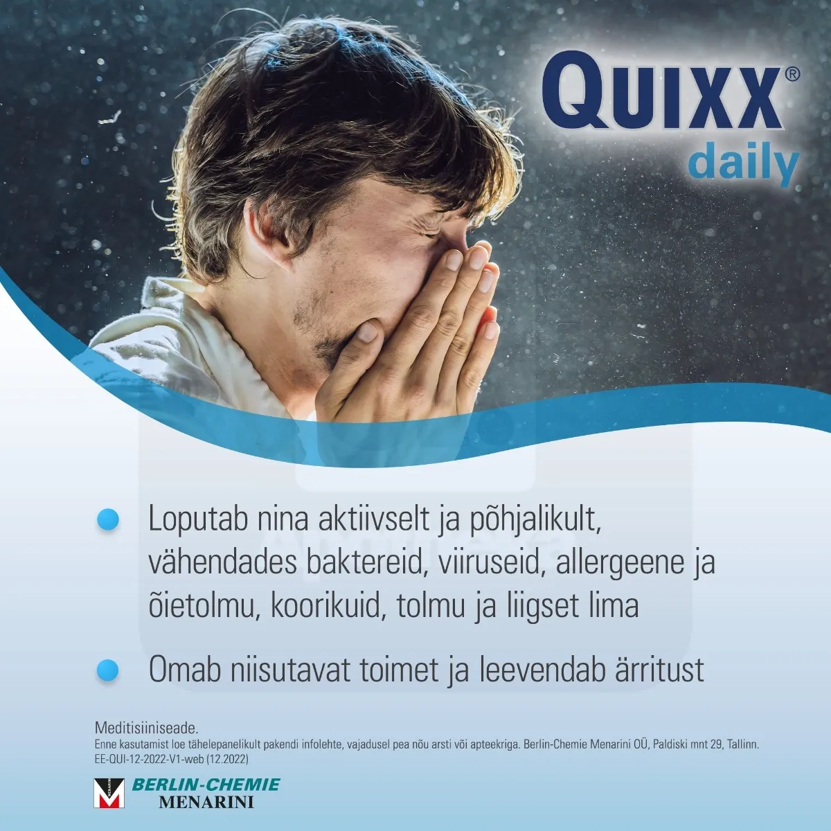 QUIXX DAILY NASAL SPRAY 100ML - Tootepilt 2