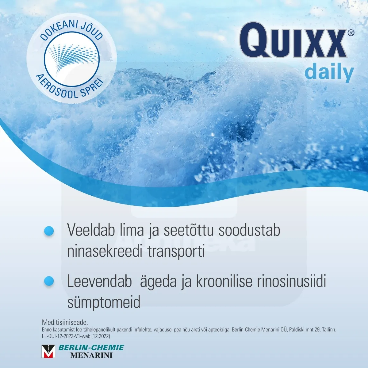 QUIXX DAILY NASAL SPRAY 100ML - Tootepilt 3