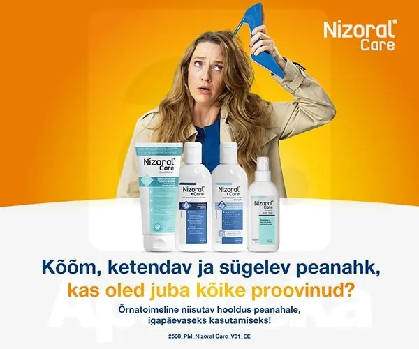 NIZORAL CARE SHAMPOON KUIVALE JA TUNDLIKULE PEANAHALE 200ML - Tootepilt 2
