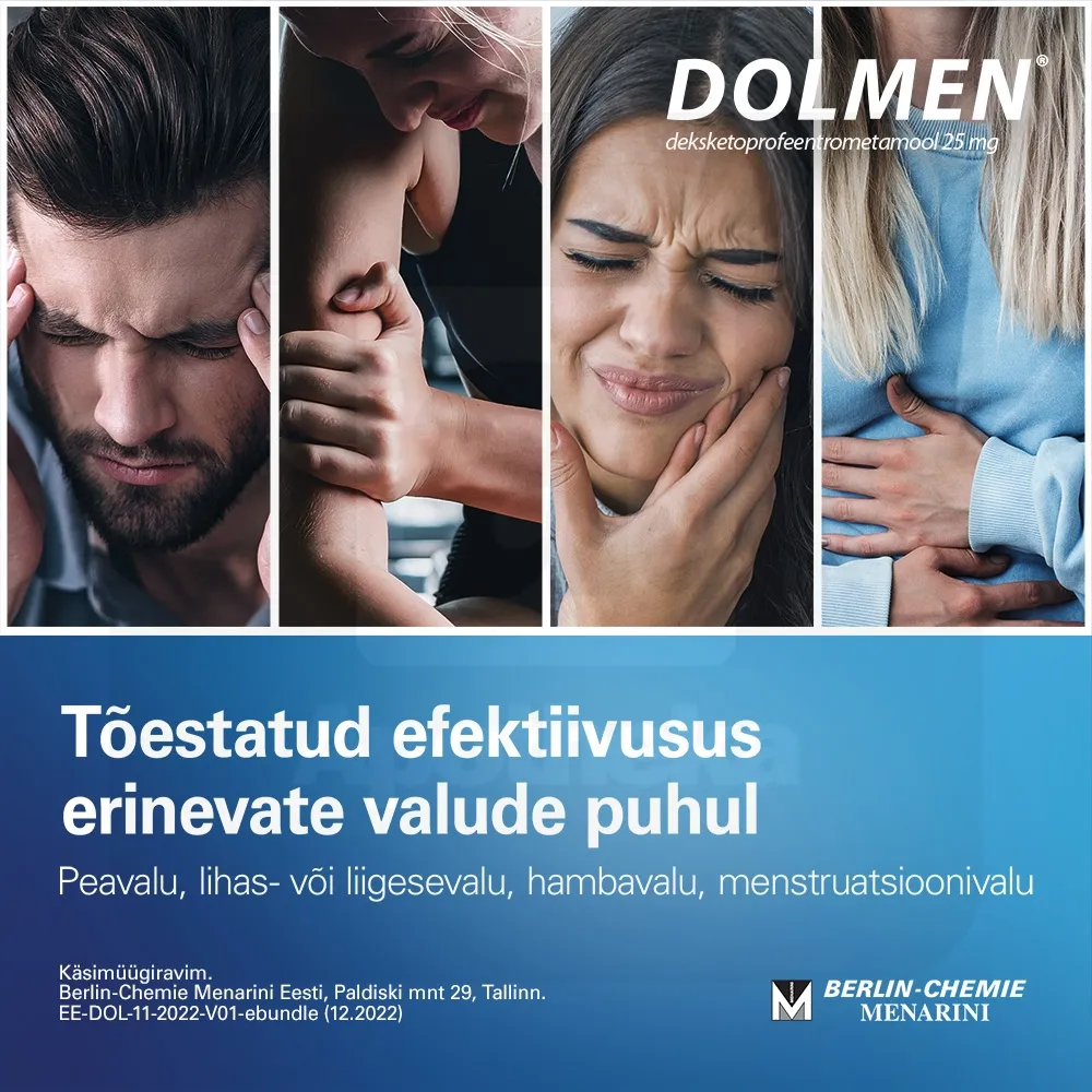 DOLMEN SUUKAUDNE LAHUS KOTIKESES 25MG N10 - Tootepilt 3