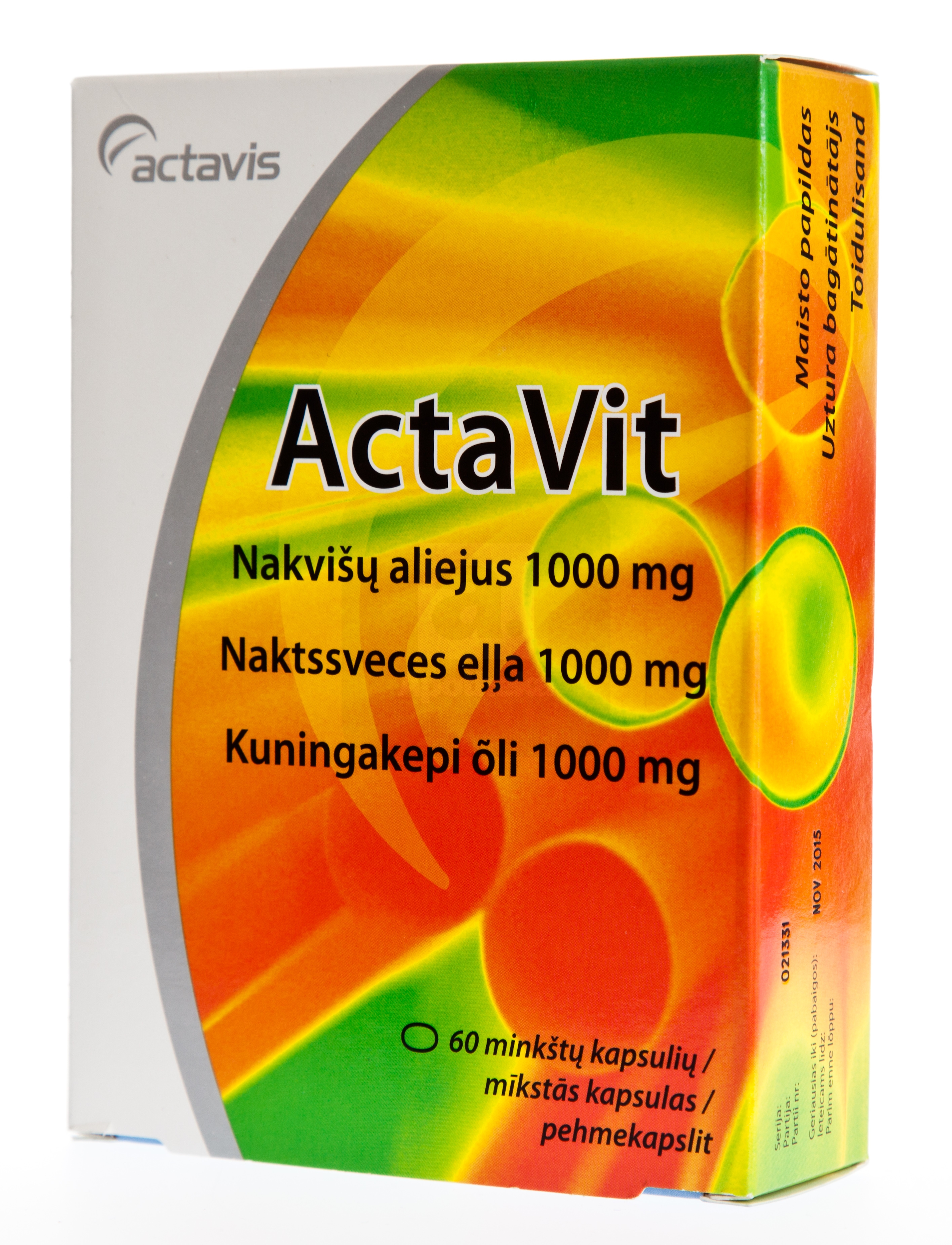 ACTAVIT KUNINGAKEPI LI KAPSLID 1000MG N60